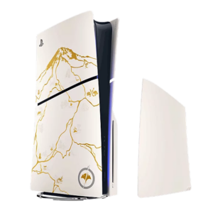 PS5® Console Covers (model group - slim) - Ghost of Yotei™ Gold Limited Edition